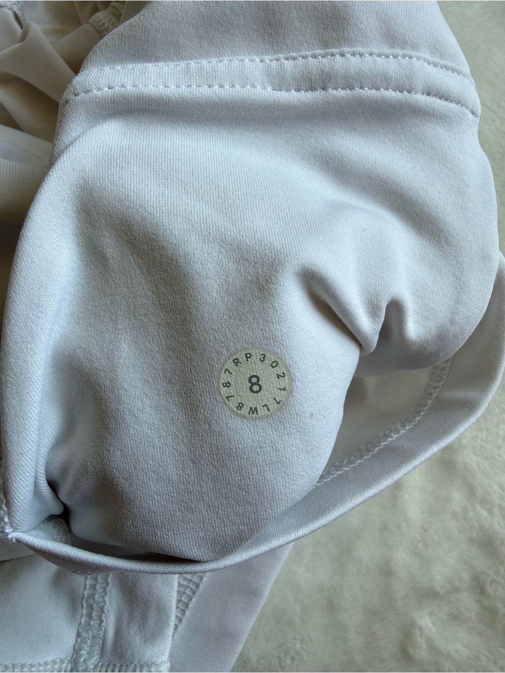 Lululemon Lost In Pace Skirt White - Picture 10 of 10